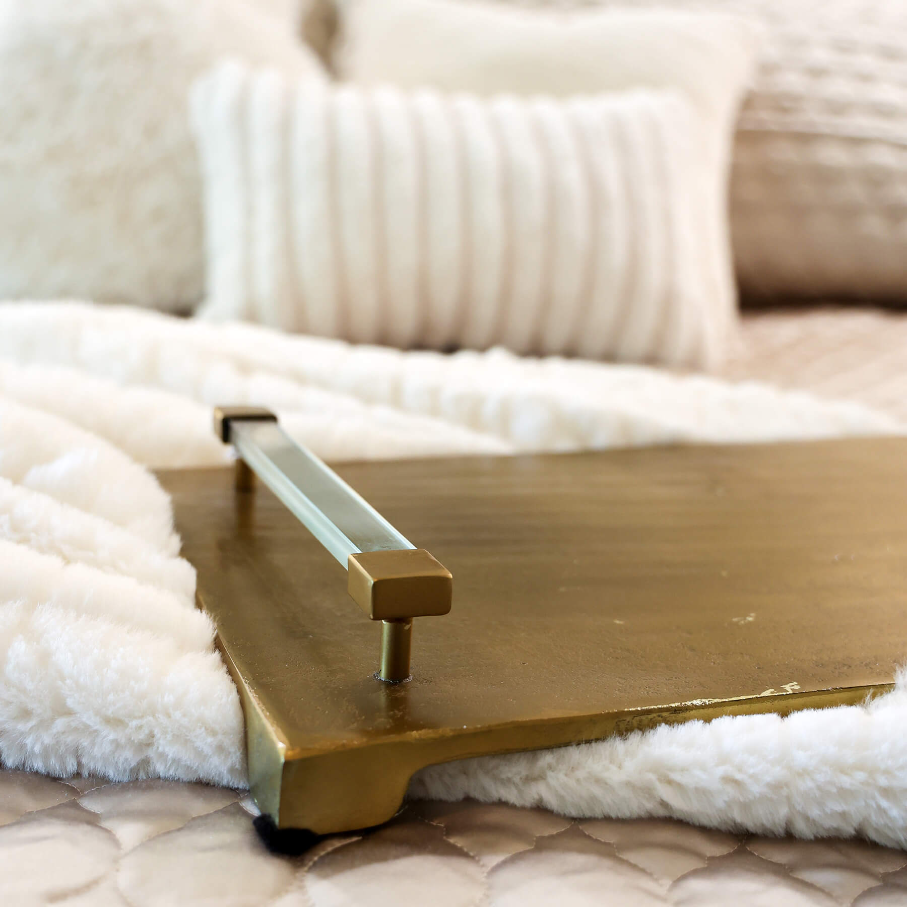 the-fairway-project-11 Decorative gold metal lap tray table